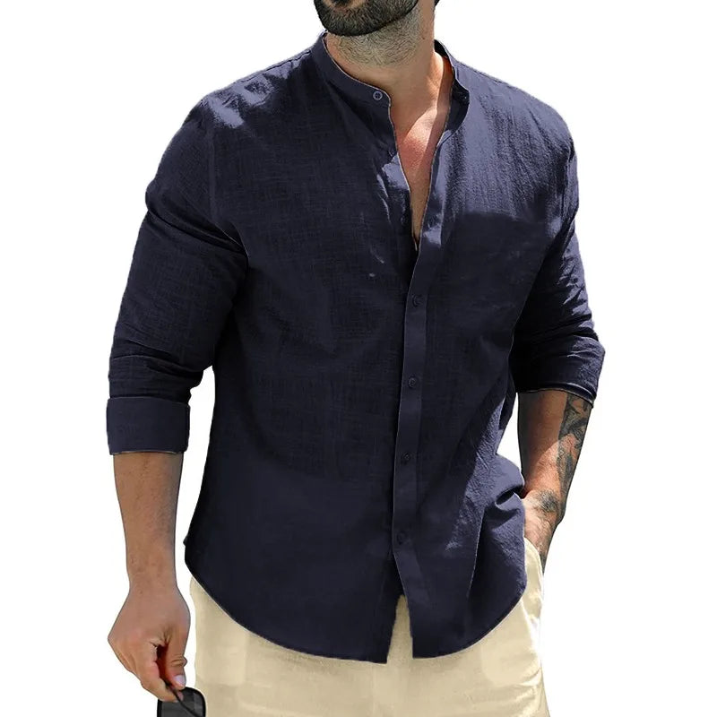 Camisa Social Casual AnimaGame Cotton