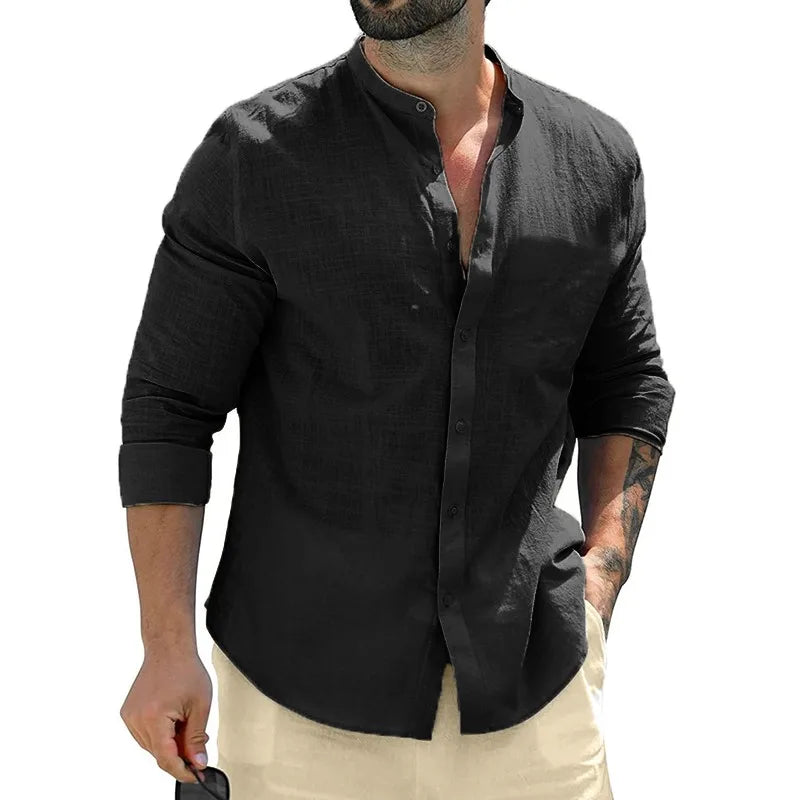 Camisa Social Casual AnimaGame Cotton