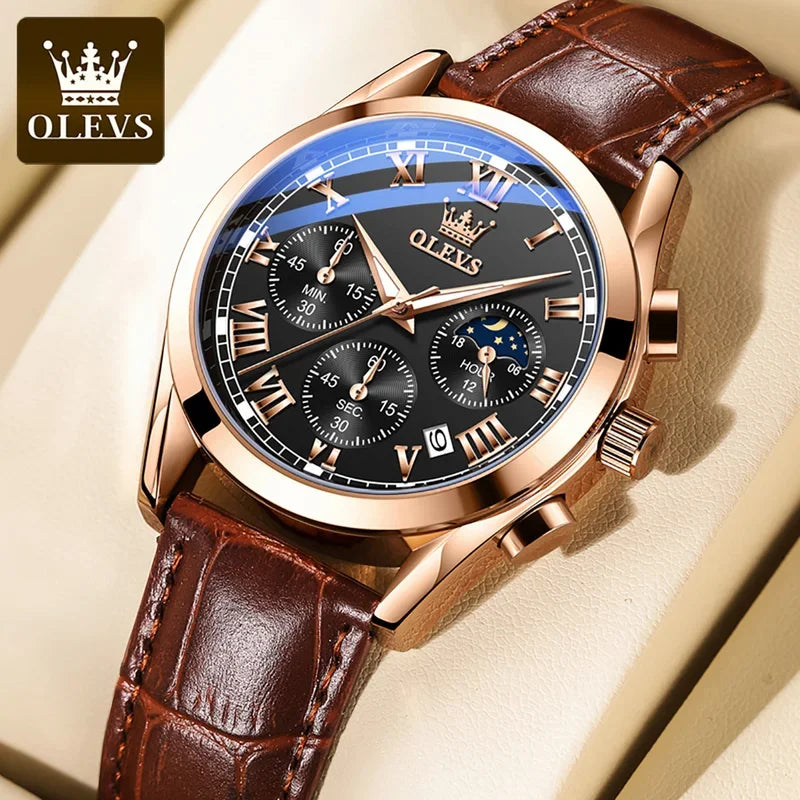 Relógio OLEVS Multifunctional Luminous Luxury