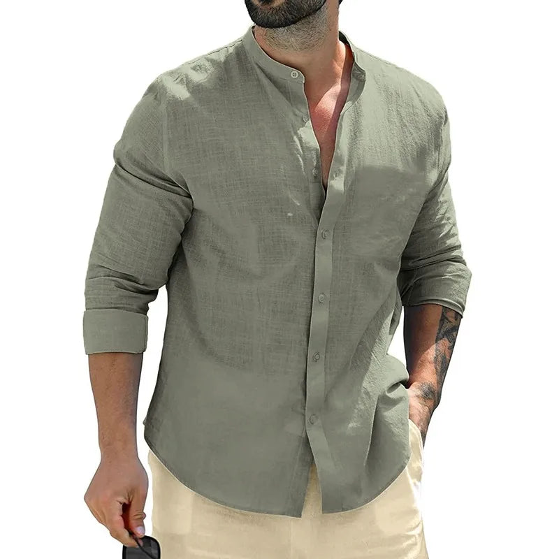 Camisa Social Casual AnimaGame Cotton