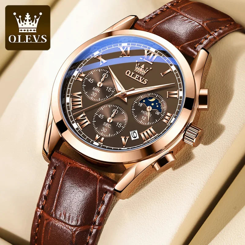Relógio OLEVS Multifunctional Luminous Luxury
