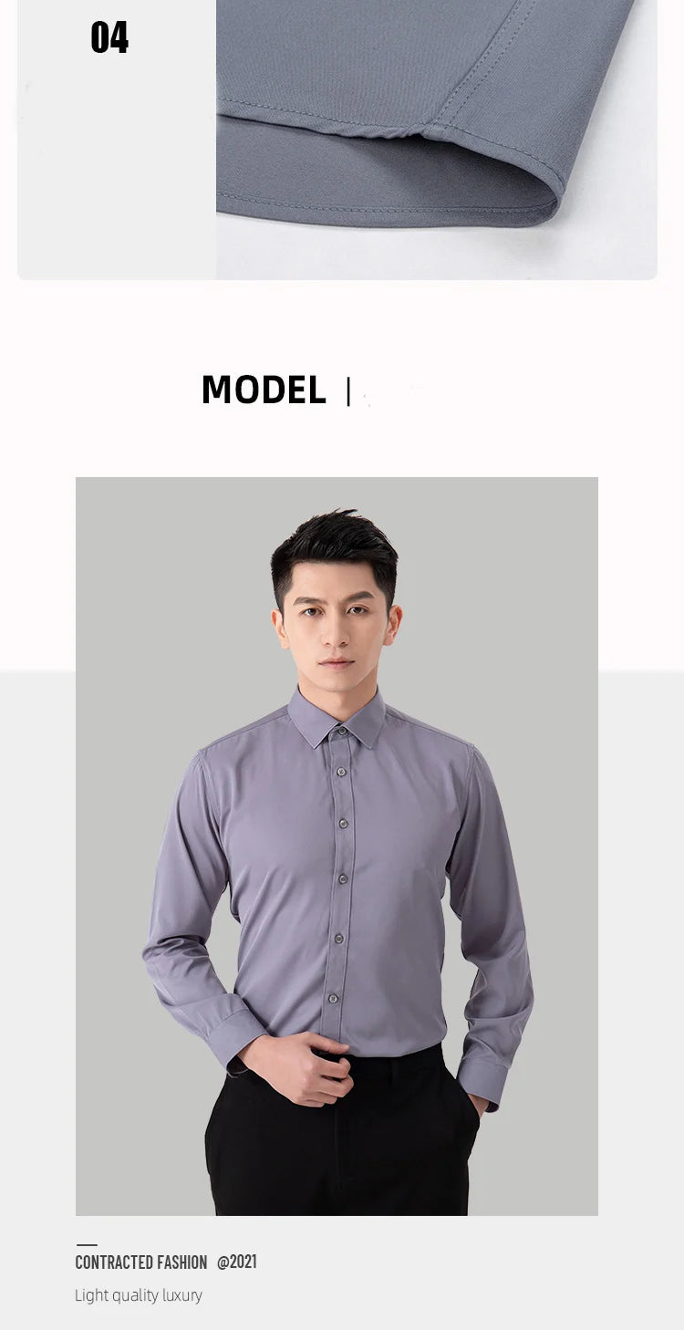Camisa Social moda fina