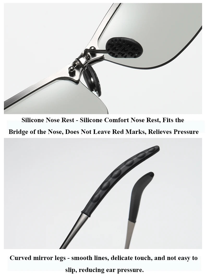 Óculos Photochromic Polarizado