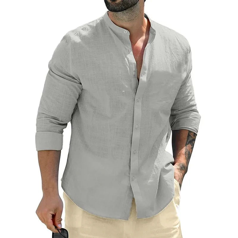 Camisa Social Casual AnimaGame Cotton