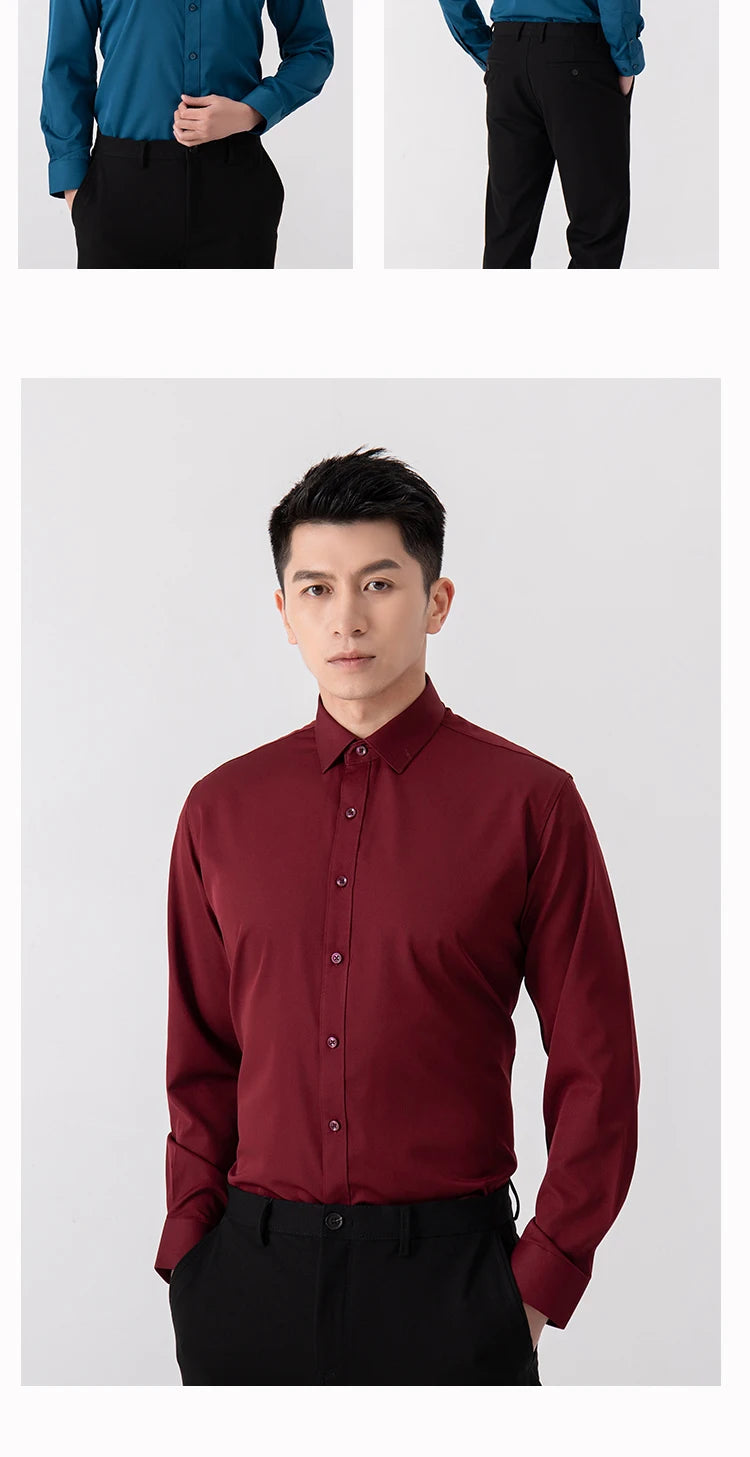Camisa Social moda fina