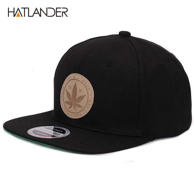 Boné Hatlander snapback borda plana hip hop