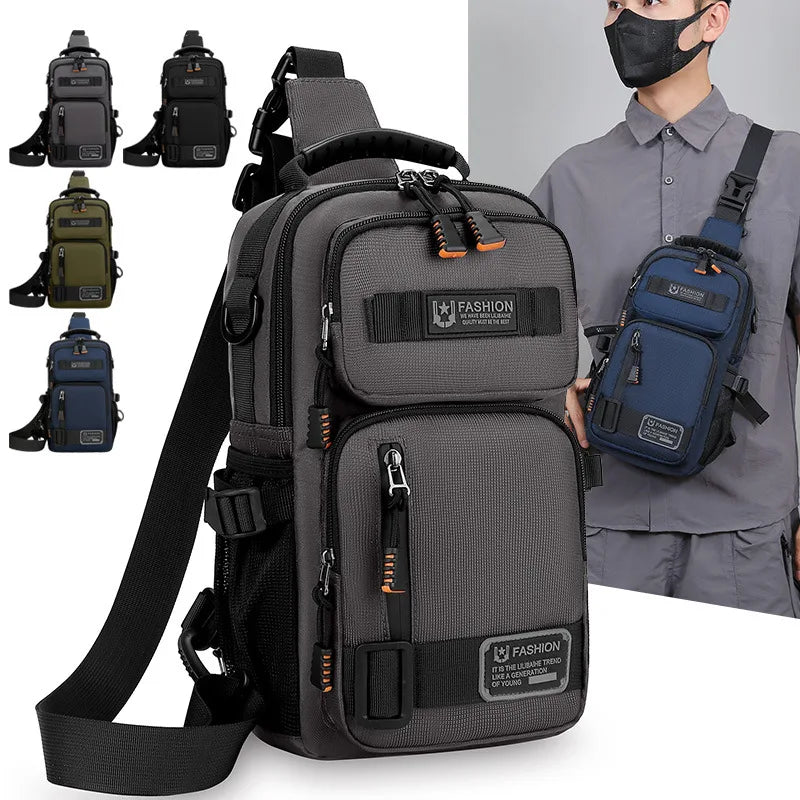 Bolsa Transversal Masculino multifuncional