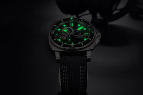 Relógio Pagani  moda safira 200m à prova água automático timecode