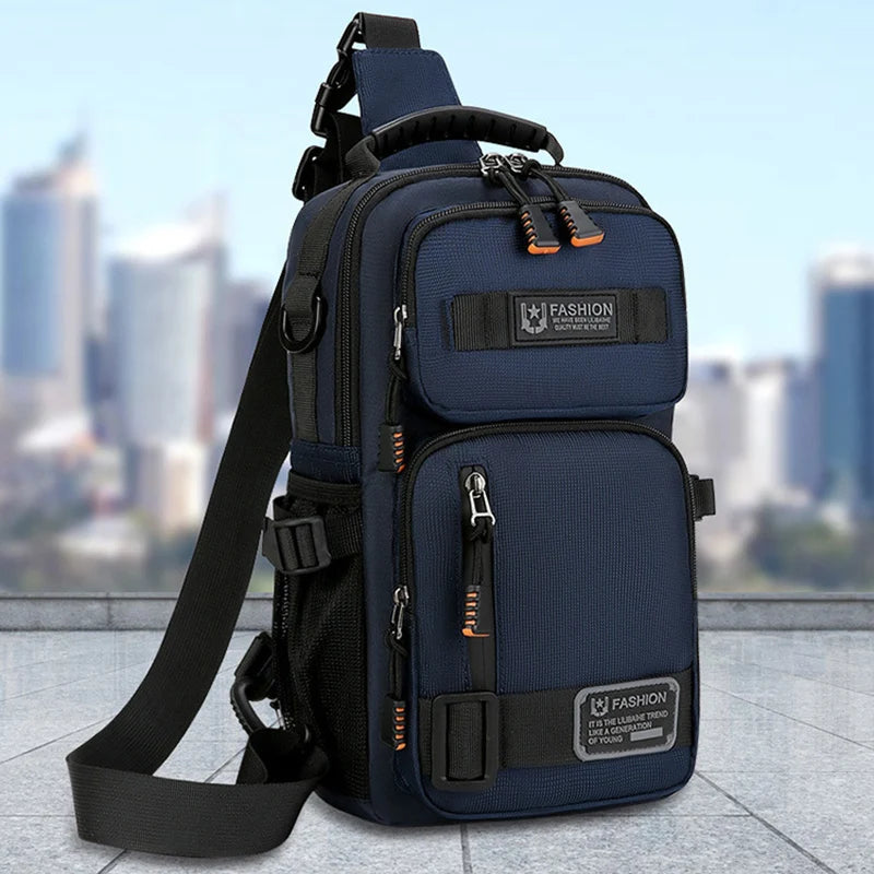 Bolsa Transversal Masculino multifuncional