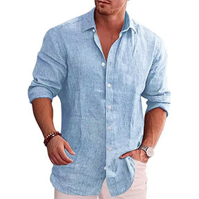 Camisa Social Linho KingBillion Cotton