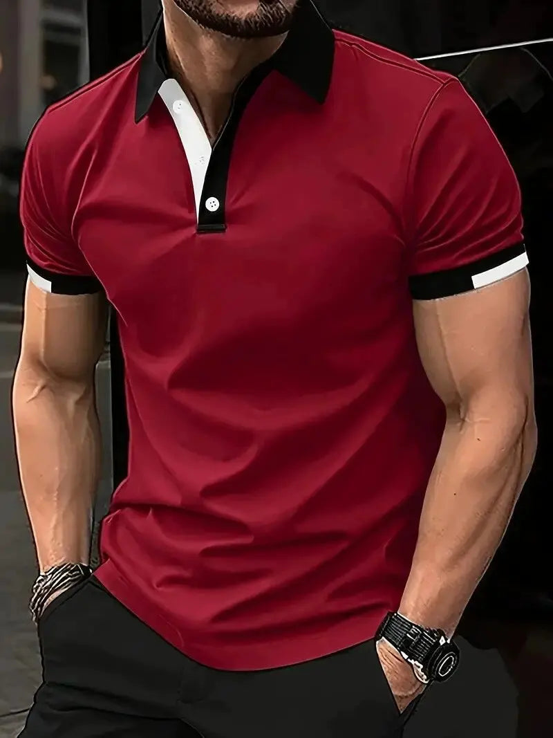 Camisa Polo manga curta Casual