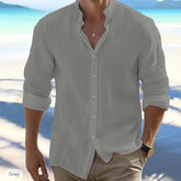 Camisa Social Cotton Casual Beach Style