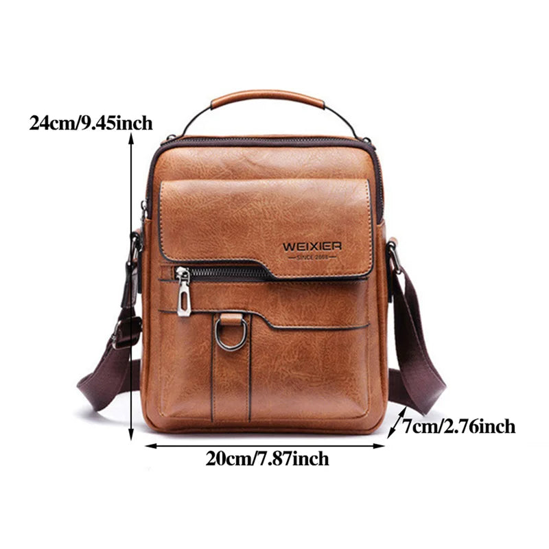 Bolsa de ombro de couro Crossbody Sling Bags