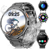 Relógio Smartwatch masculino Karchilor, tela de alta definição 1.85, chamada Bluetooth IP68 relógio esportivo fitness à prova d'água, fitness esportivo