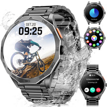 Relógio Smartwatch masculino Karchilor, tela de alta definição 1.85, chamada Bluetooth IP68 relógio esportivo fitness à prova d'água, fitness esportivo