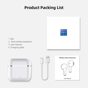 Fone Pro 4 TWS Wireless Bluetooth-5.3