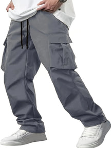 Calça Cargo Acetato Elástico Cintura