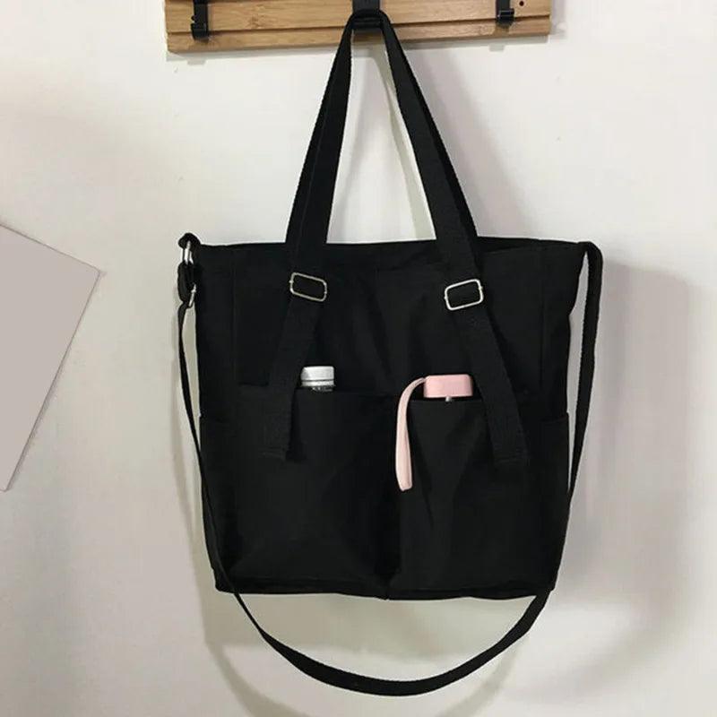 Bolsa tote casual masculina, bolsa grande fashion para homens, grande capacidade, bolsa transversal, adequada para viagem de curta distância, bolsa de ombro nova