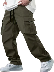 Calça Cargo Acetato Elástico Cintura