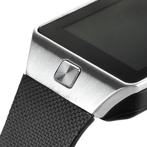 Relógio Digital Inteligente Touch Screen, Pulseira, Câmera, Bluetooth,Cartão SIM, Smartwatch