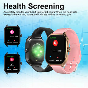 Relógio Smartwatch LAXASFIT Dial Inteligente