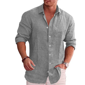 Camisa Social Linho KingBillion Cotton