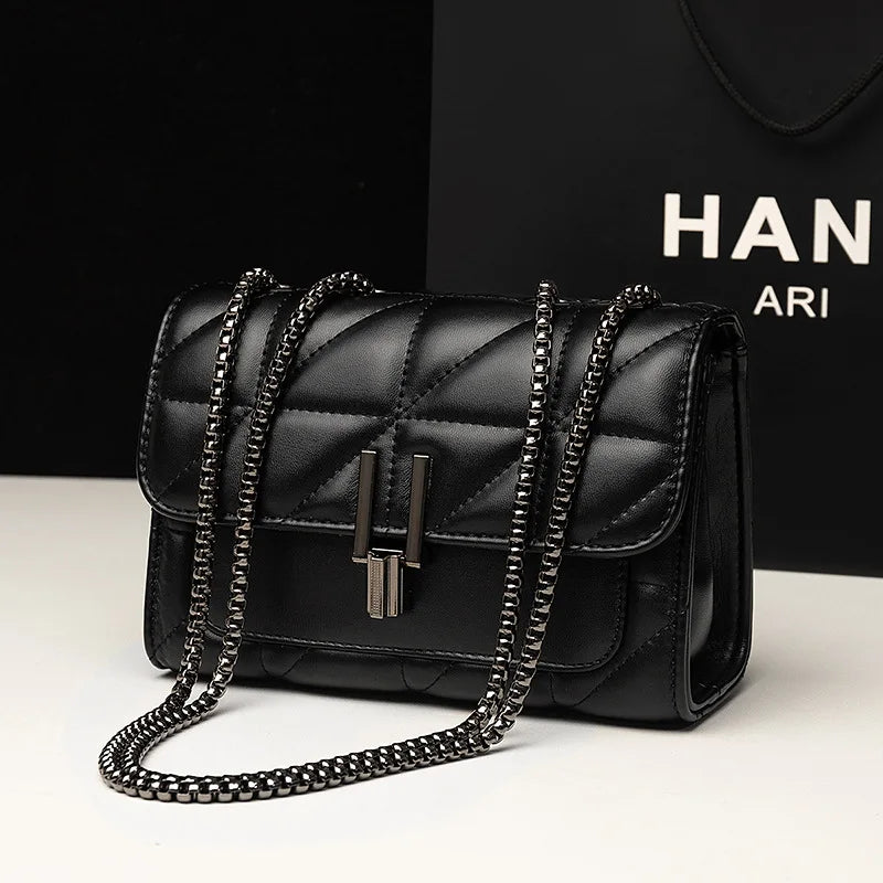 Bolsa Lingge de ombro corrente crossbody