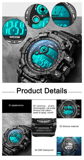 Relógio SportWatch Digital Army Military