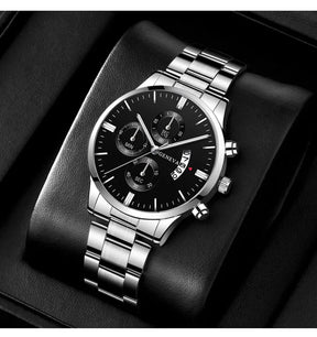 Relógio Deyros de Luxo Calendário Quartzo Pulseira
