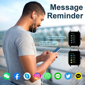 Relógio Smartwatch LAXASFIT Dial Inteligente