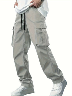 Calça Cargo Acetato Elástico Cintura