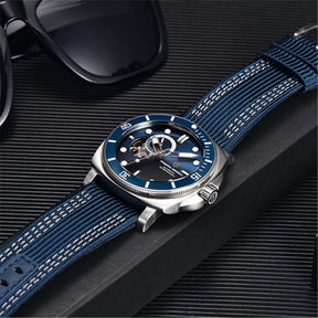 Relógio Pagani  moda safira 200m à prova água automático timecode