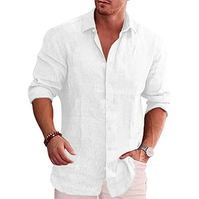 Camisa Social Linho KingBillion Cotton